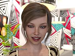 金发炸弹Alexa是这个MMORPG游戏色情视频中的淫荡熟女