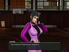 Bouncy Juri in hot 3D